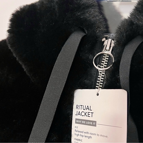 NWT Athleta Ritual Jacket - black - Picture 8 of 8